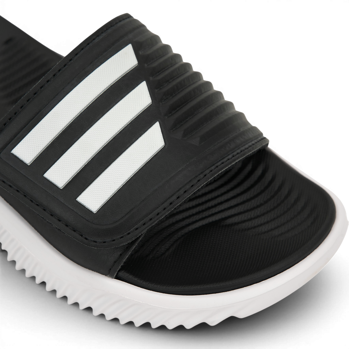 아디다스 알파바운스 슬라이드 코어 블랙 클라우드 화이트(Adidas Alphabounce Slide Core Black Cloud White) - 7