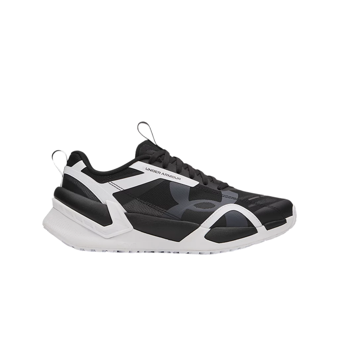 6005927-002 (W) Under Armour UA Reign XT Training Shoes Black White Castlerock