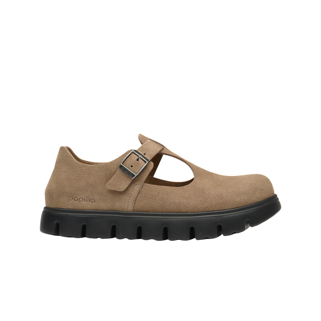 1033057 Birkenstock Paris Chunky Gray Taupe - Narrow
