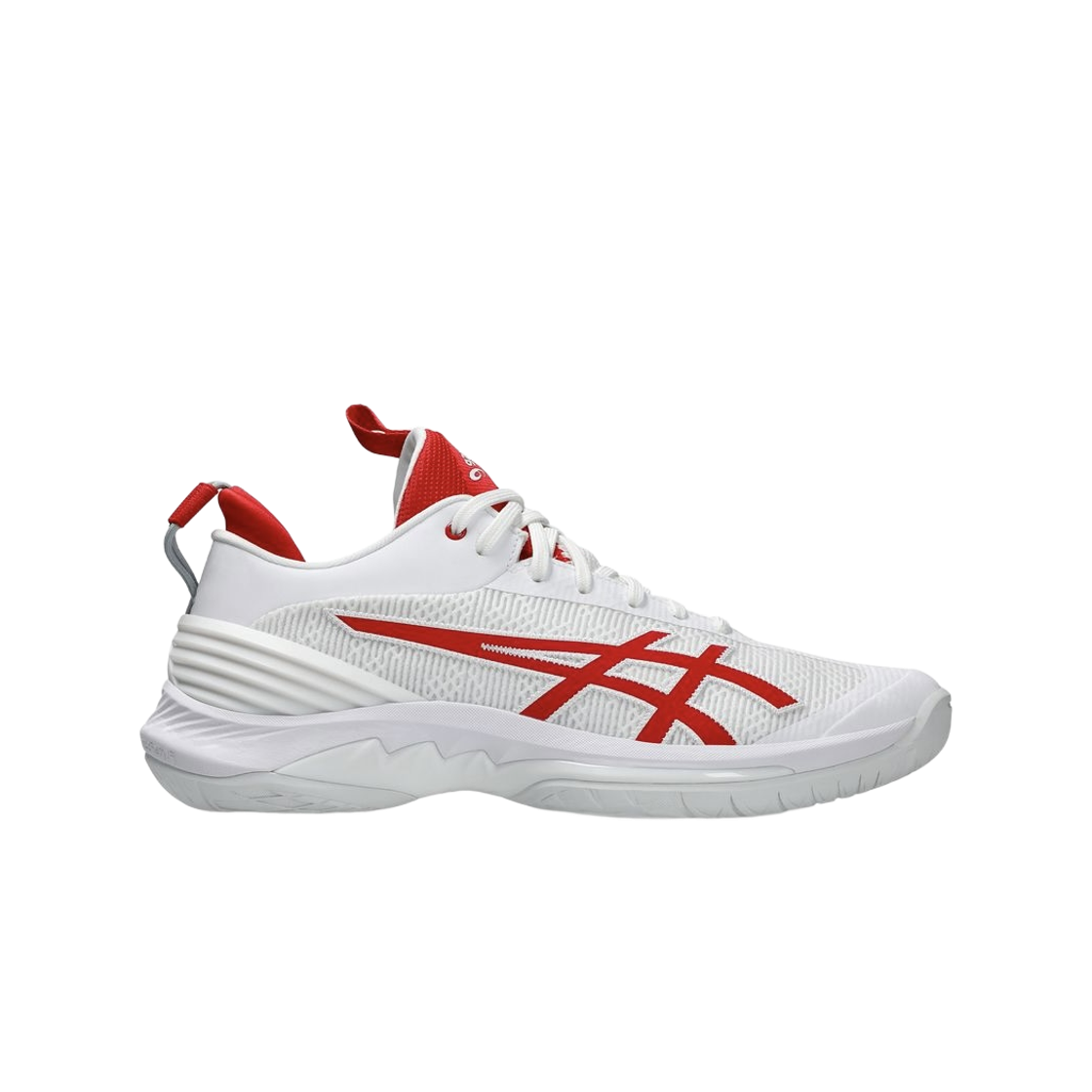 1063A121-100 Asics Gelburst 29 White Classic Red