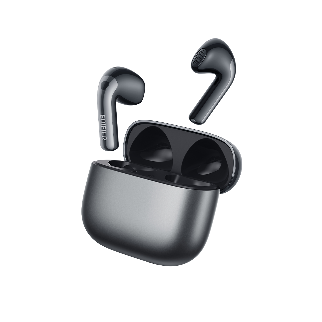 에디파이어 EvoBuds 노이즈 캔슬링 무선 이어폰 블랙(Edifier EvoBuds Active Noise Cancelling True Wireless Earbuds Black) - 2