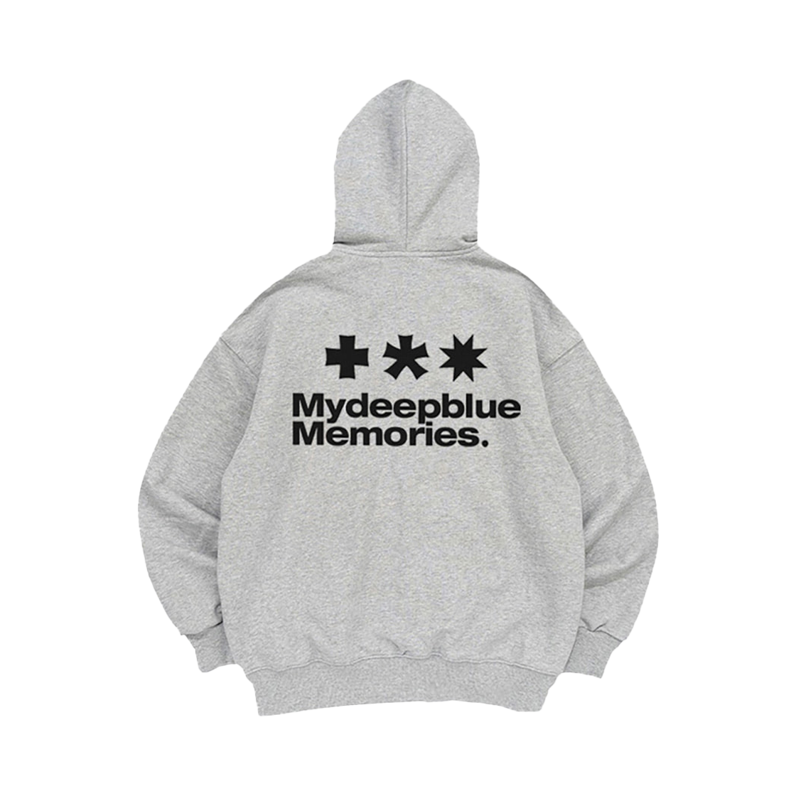 26072909 MydeepblueMemories ZP Mm Symbol 2Way Zip-Up Grey