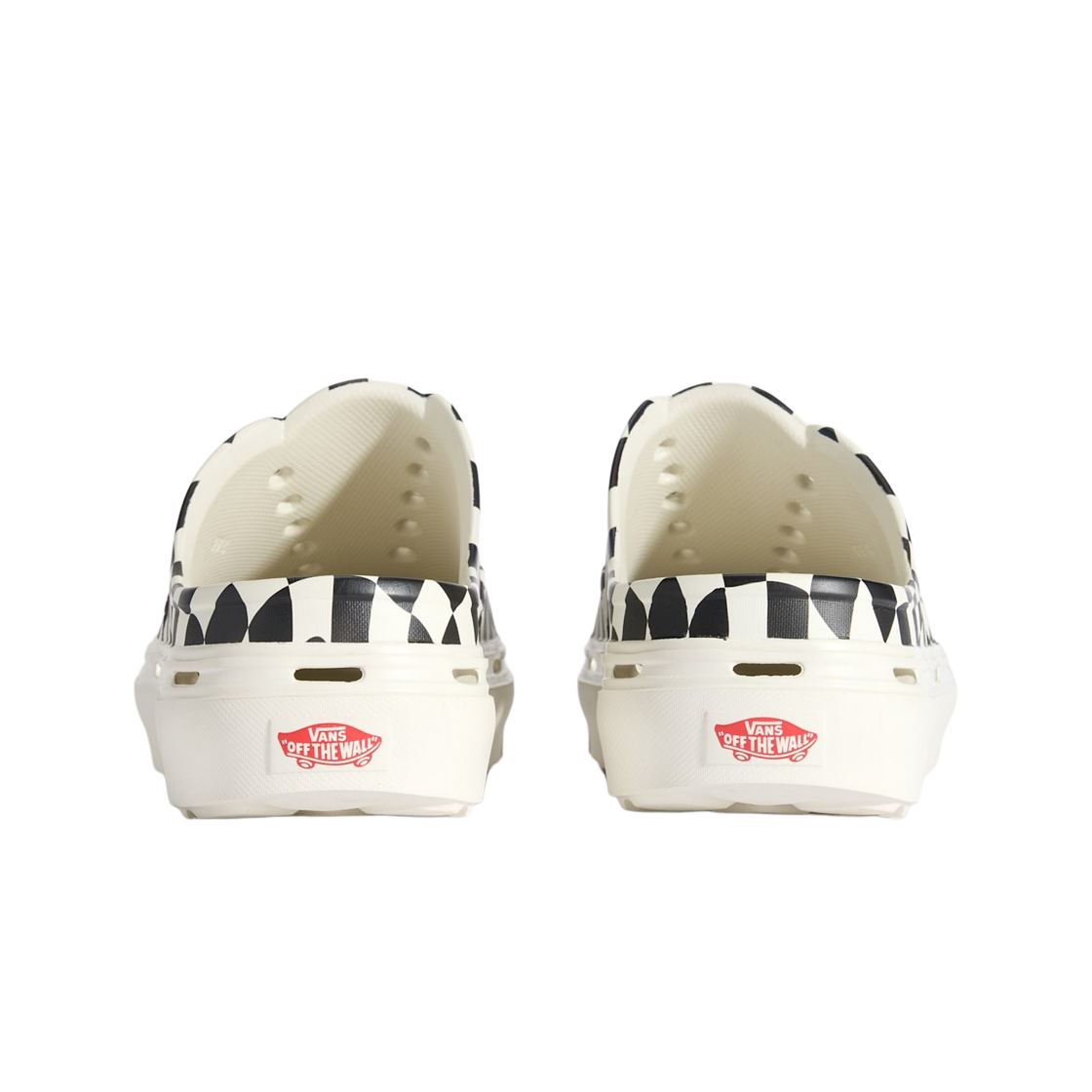 반스 어센틱 폼 뮬 체커보드 블랙 마쉬멜로우(Vans Authentic Foam Mule Checkerboard Black Marshmallow) - 2