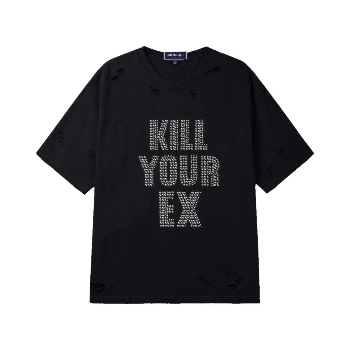 노페이크싵 킬 엑스 스터드 빈티지 티셔츠(NOFAKESHIT Kill Ex Stud)