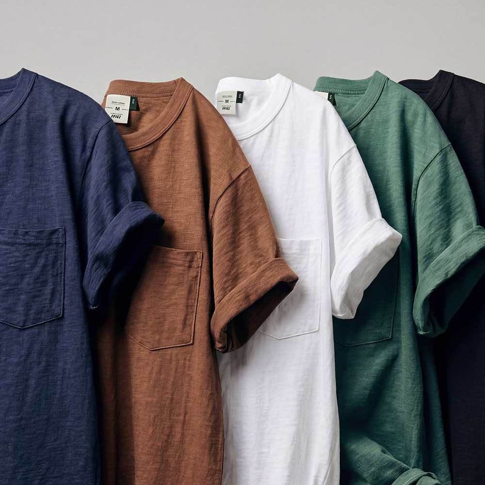 페플 2PACK 974OG 포켓 슬러브 반팔티 5종 SJST1566(FP142 2PACK 974og Pocket Slub Short Sleeve SJST1566) - 2