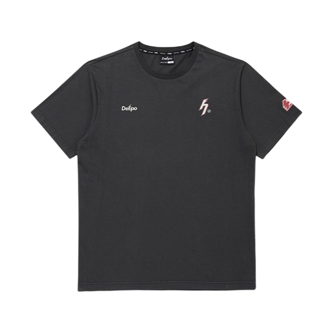 키움 히어로즈 x 디에포 26 스탠다드 반팔티 차콜(Kiwoom Heroes x DeEpo 26 Standard Short Sleeve T-Shirt Charcoal)