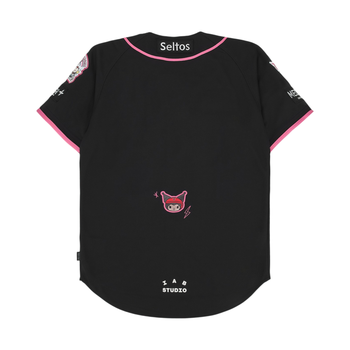 기아 타이거즈 x 쿠로미 26 어센틱 유니폼 블랙 핑크 (논 마킹 버전)(Kia Tigers x Kuromi 26 Authentic Jersey Black Pink (Non Marking Ver.)) - 2