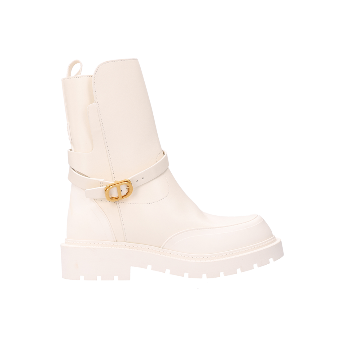 ITUT4586GBK9 Dior Anpreint Boots Leather White