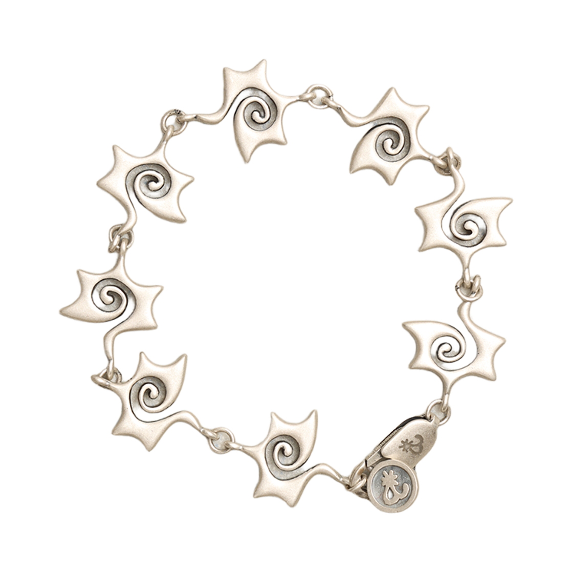토우토우아카이브 스월 스타 팔찌 실버(TOWTOW.ARCHIVE Swirl Star Bracelet Silver)