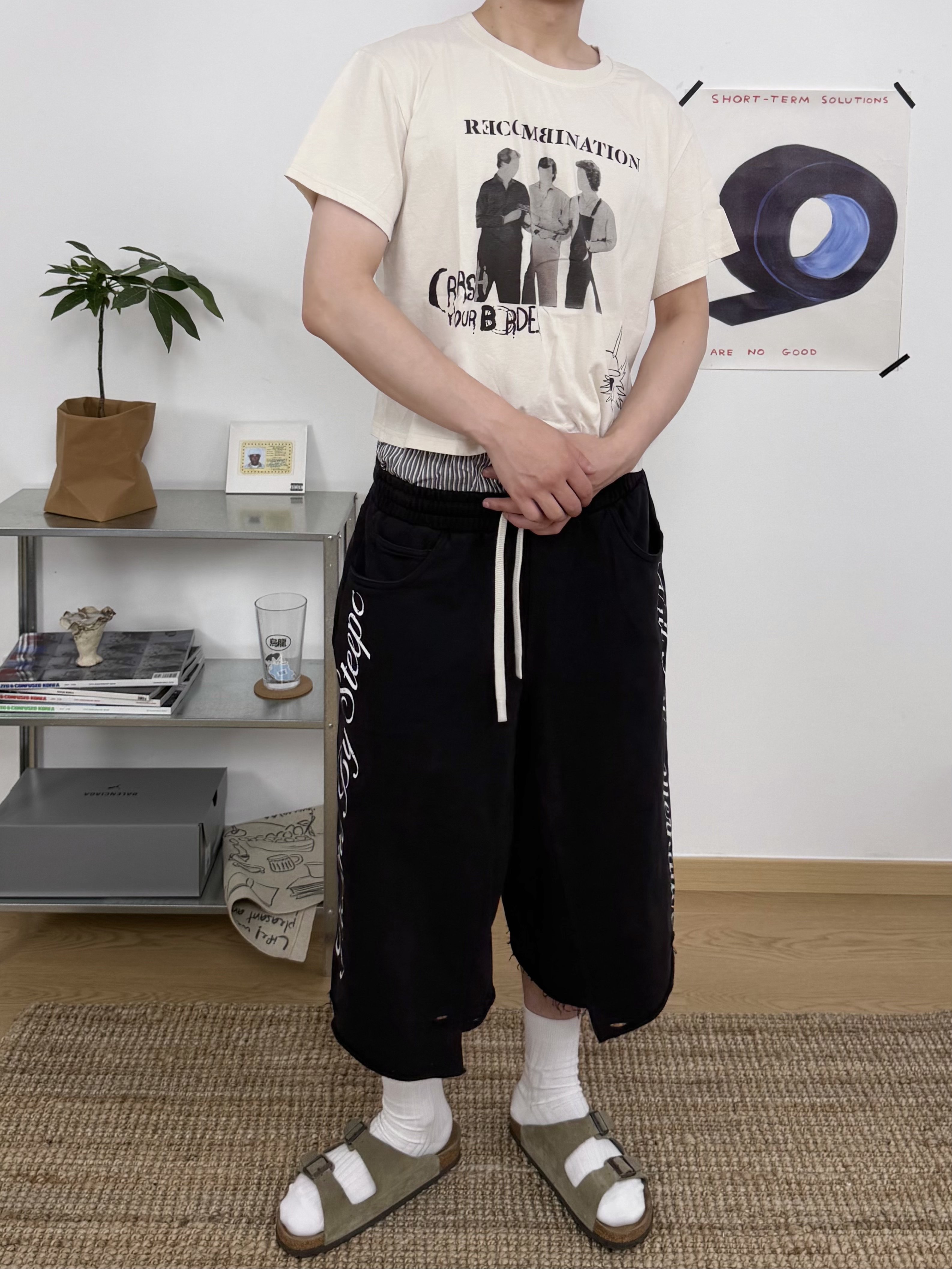 STEEPC Monday*Bermuda Pants 착용 스타일