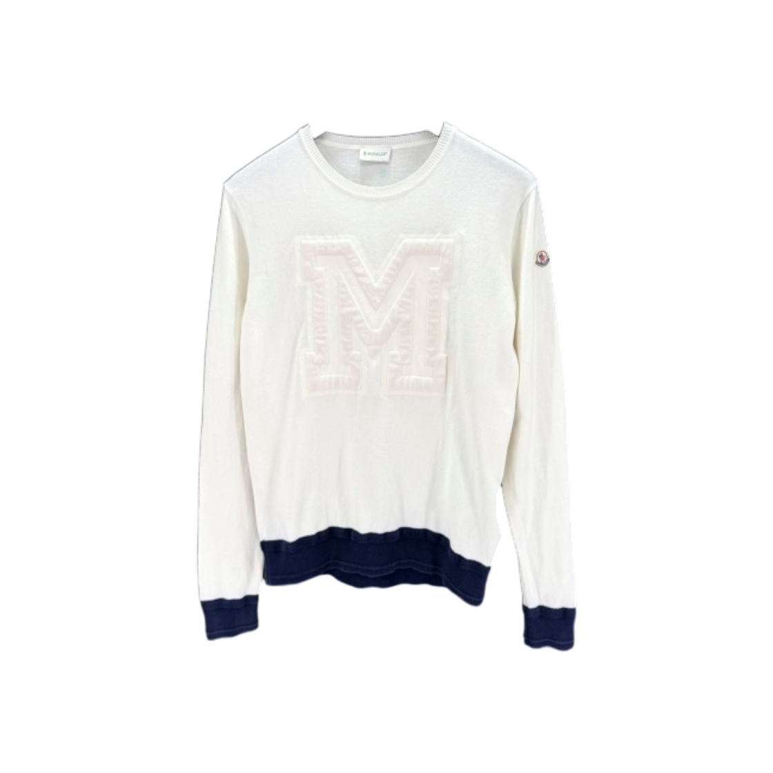 ITJ6AC28HL5U Moncler Logo Long Sleeve Knit