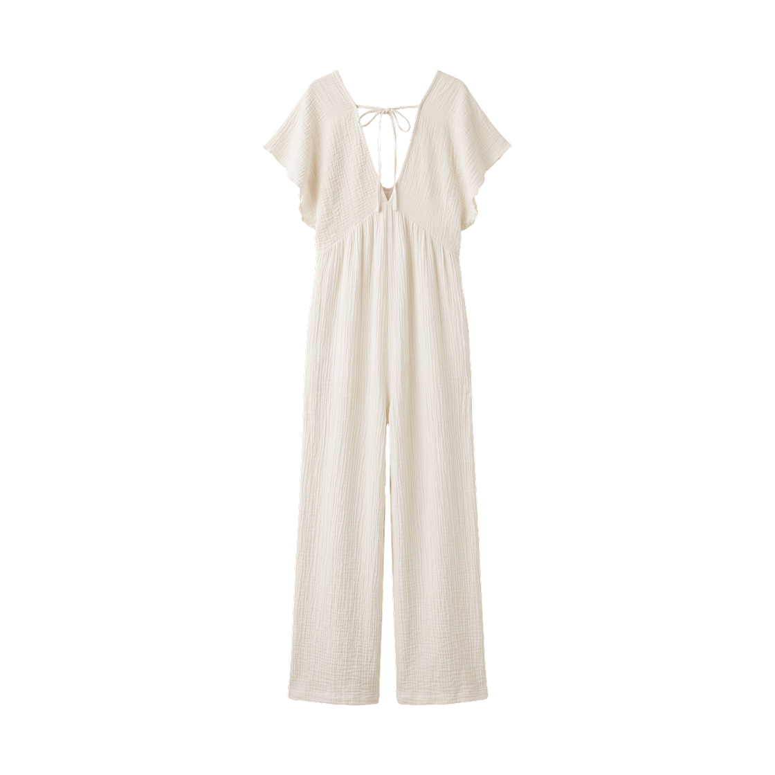 (W) 프릭스 스토어 인디언 더블 거즈 셔링 올인원 내츄럴((W) Freak's Store Indian Double Gauze Shirring All-In-One Natural) - 2