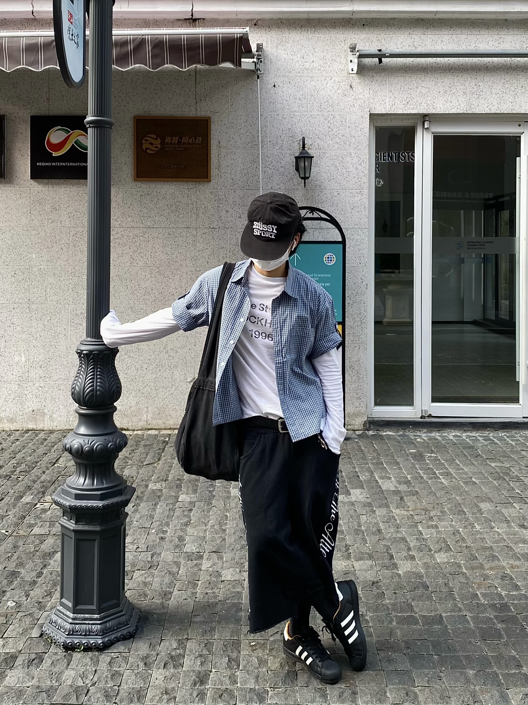 STEEPC Monday*Bermuda Pants 착용 스타일 - 2