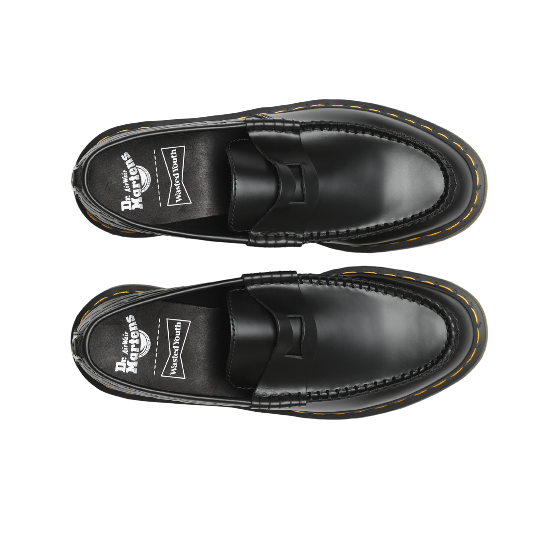 닥터마틴 x 웨이스티드 유스 펜톤 로퍼 스무스 레더 블랙(Dr. Martens x Wasted Youth Penton Loafer Smooth Leather Black) - 2