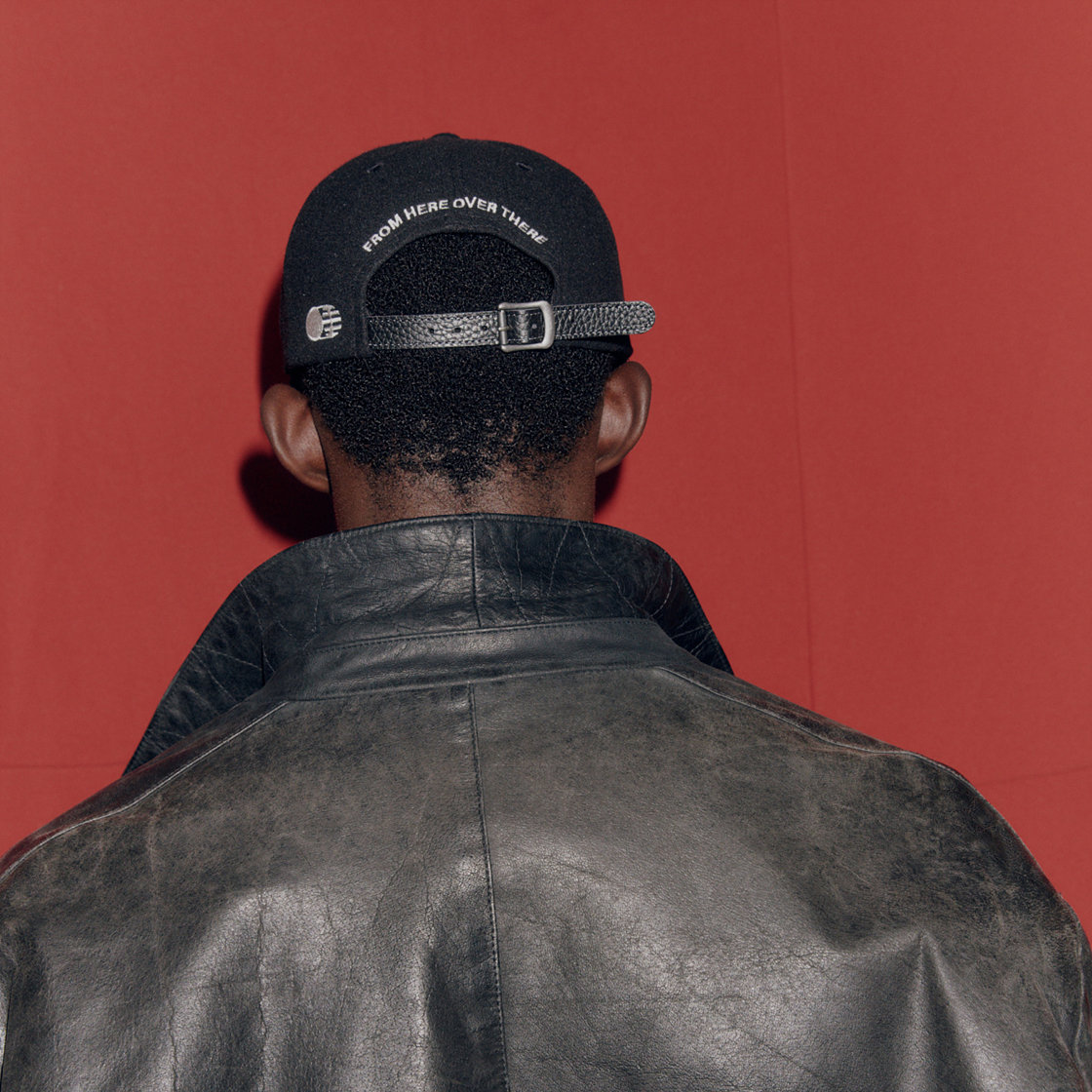 트래픽하모니 울블랜드 TH 아플리케 로고 딥핏 6패널 캡 블랙(Traffic Harmony Wool Blend TH Applique Logo 6-Panel Cap Black) - 5