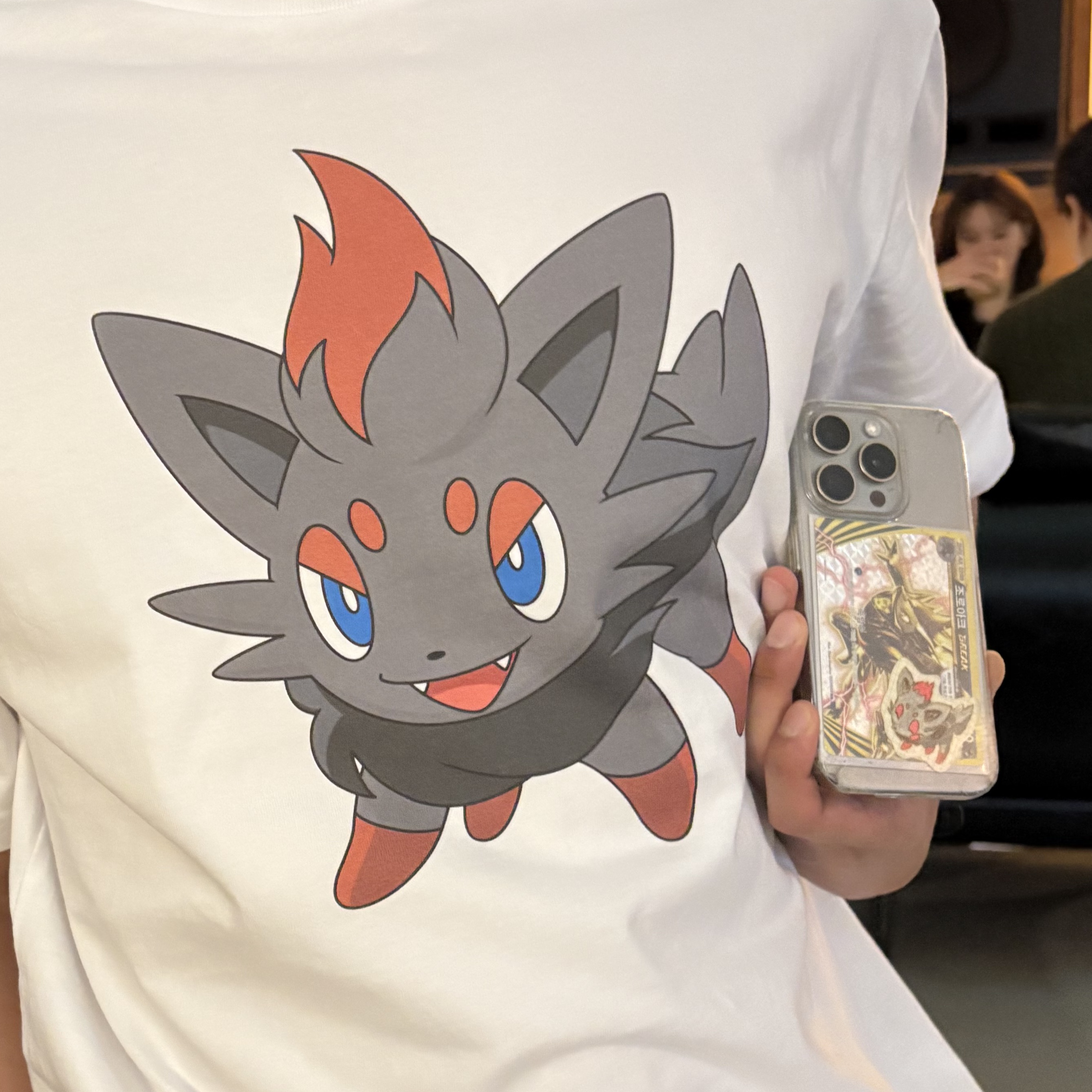 Kims Fruits Pokémon ZORUA T-Shirt 착용 스타일 - 1