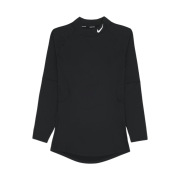 Nike Pro Dri-Fit Fitness Mock Neck Long Sleeve Top Black - Asia
