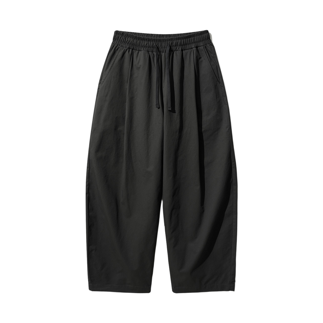 KJLP1574_black_29 FP142 Summer Bio Wide Banding Pants Black KJLP1574