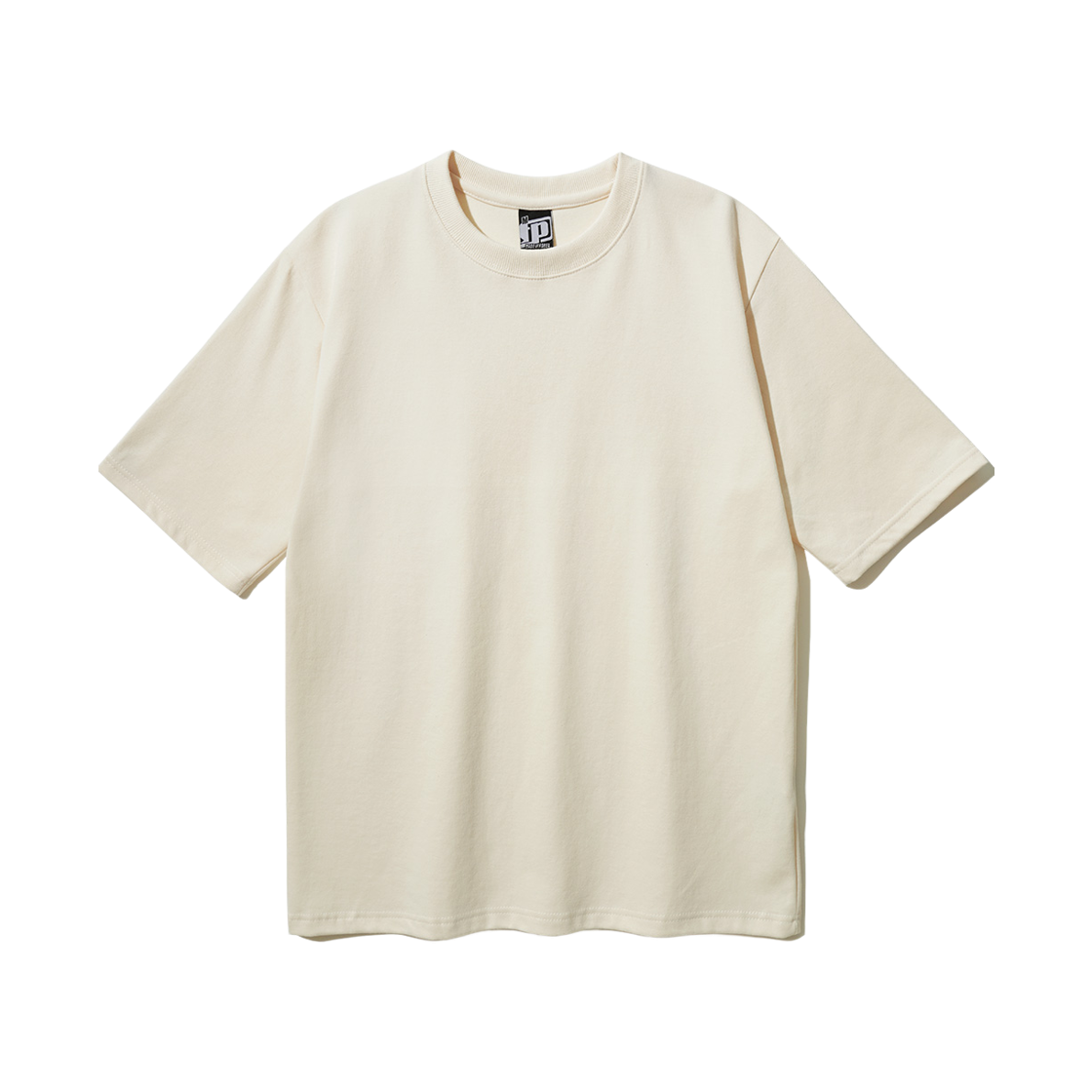 KHST1011_ivory_k FP142 Double Cotton Muji Short Sleeve Ivory KHST1011