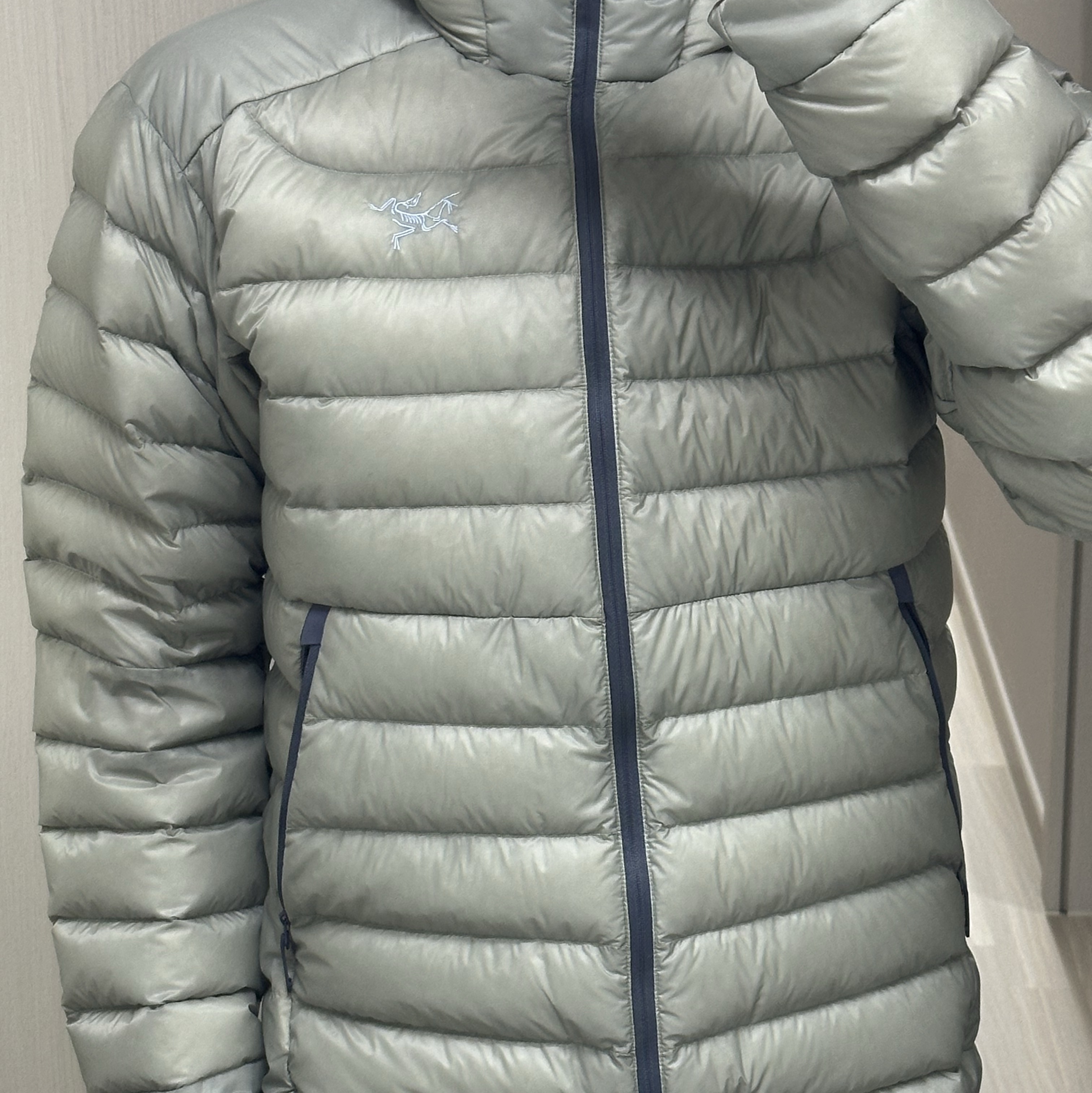 Arc'teryx Cerium Hoody Headwaters 착용 스타일