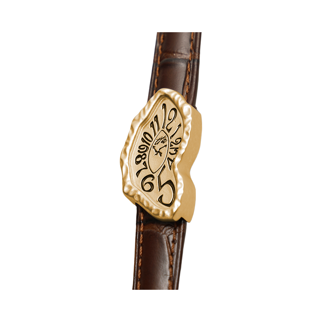 토우토우아카이브 타임리스 트위스트 위슬릿 5.0 브라운 골드(TOWTOW.ARCHIVE Timeless Twist Wristlet 5.0 Brown&Gold) - 2