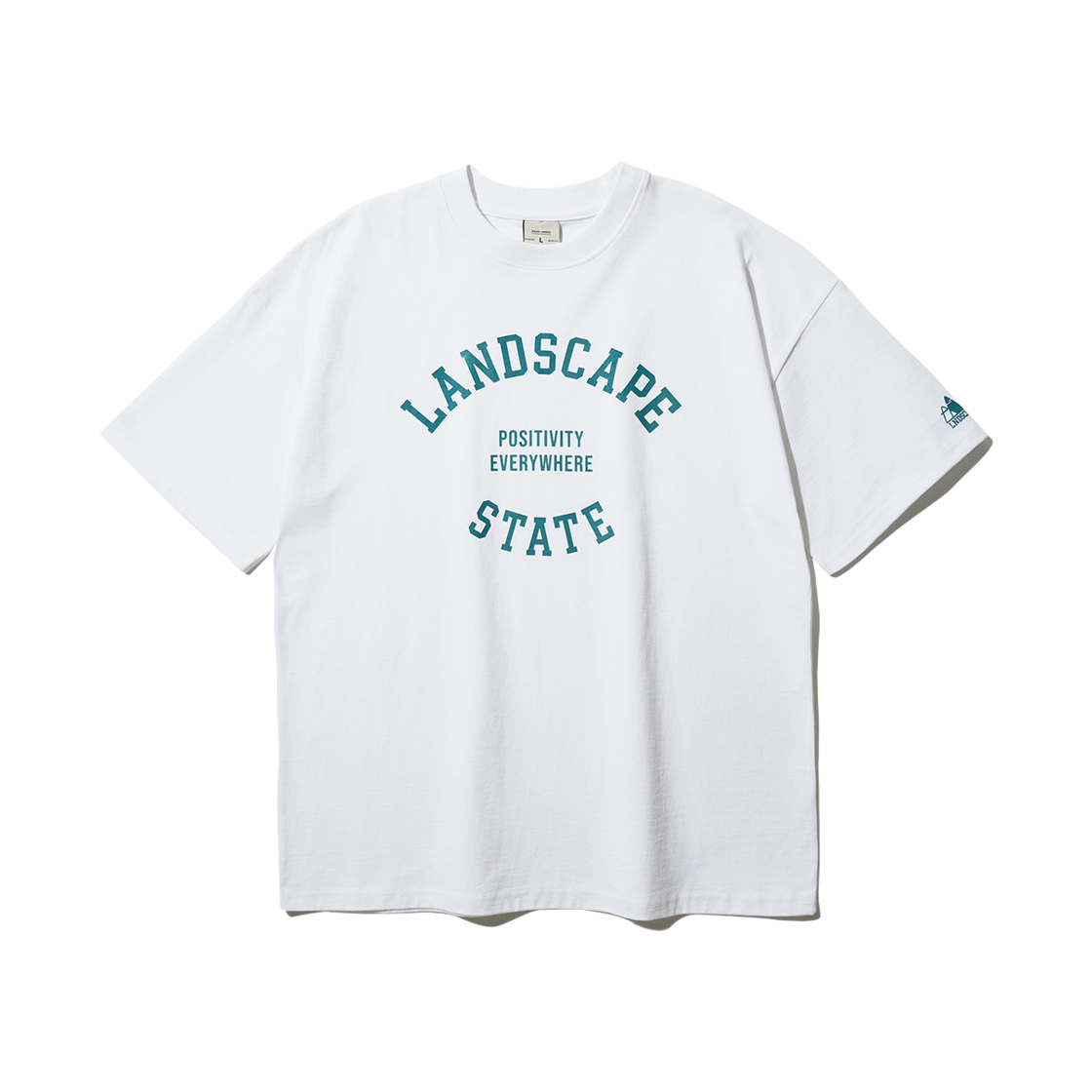 YKST1355_white_29 FP142 Lands half sleeve T-shirt white YKST1355