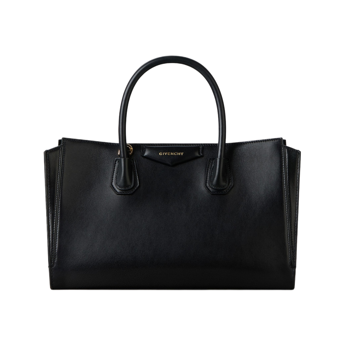 BB5197B2HF-001 Givenchy Small Antigona Bag in Shiny Grained Leather Black