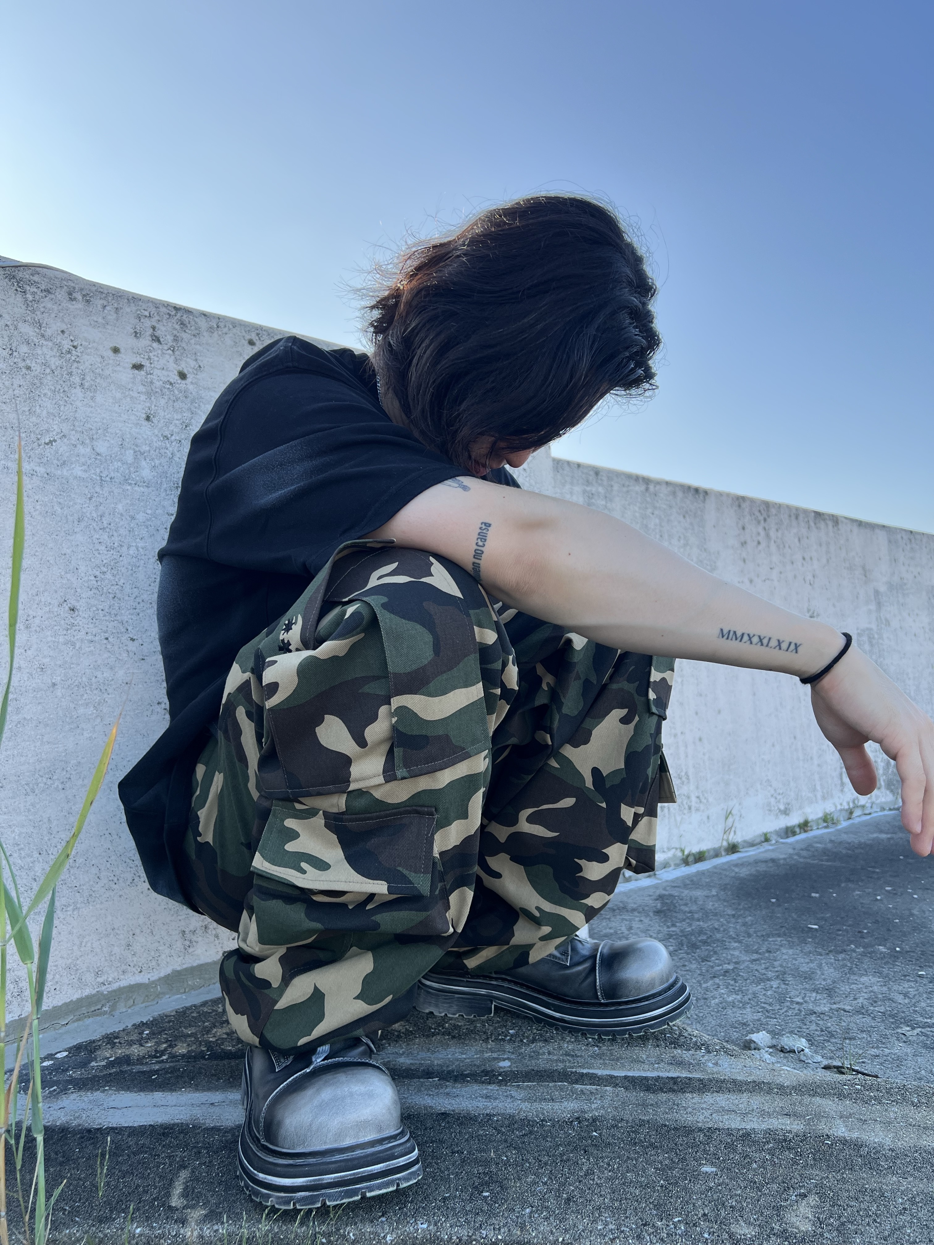 AX CONNECTION Snake Pendant Chain Necklace 착용 스타일 - 7