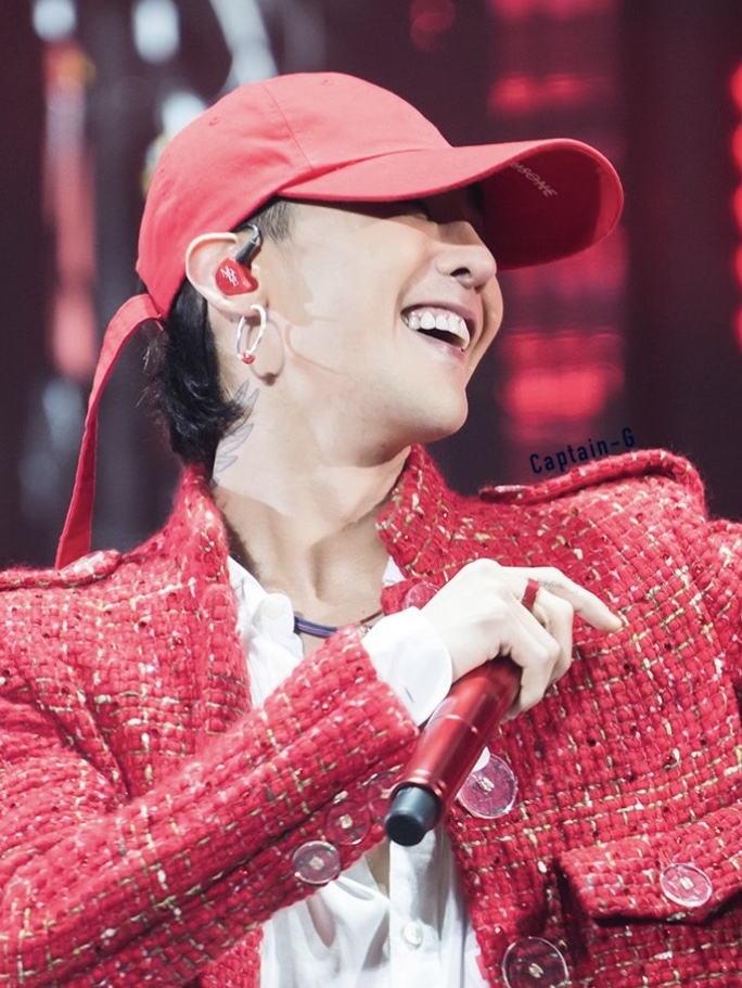 Peaceminusone PMO Cotton Cap #4 Red 착용 스타일 - 5