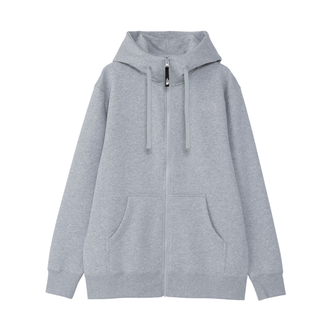 NT12442ZZ The North Face Rearview Full Zip Hoodie Mix Gray 2