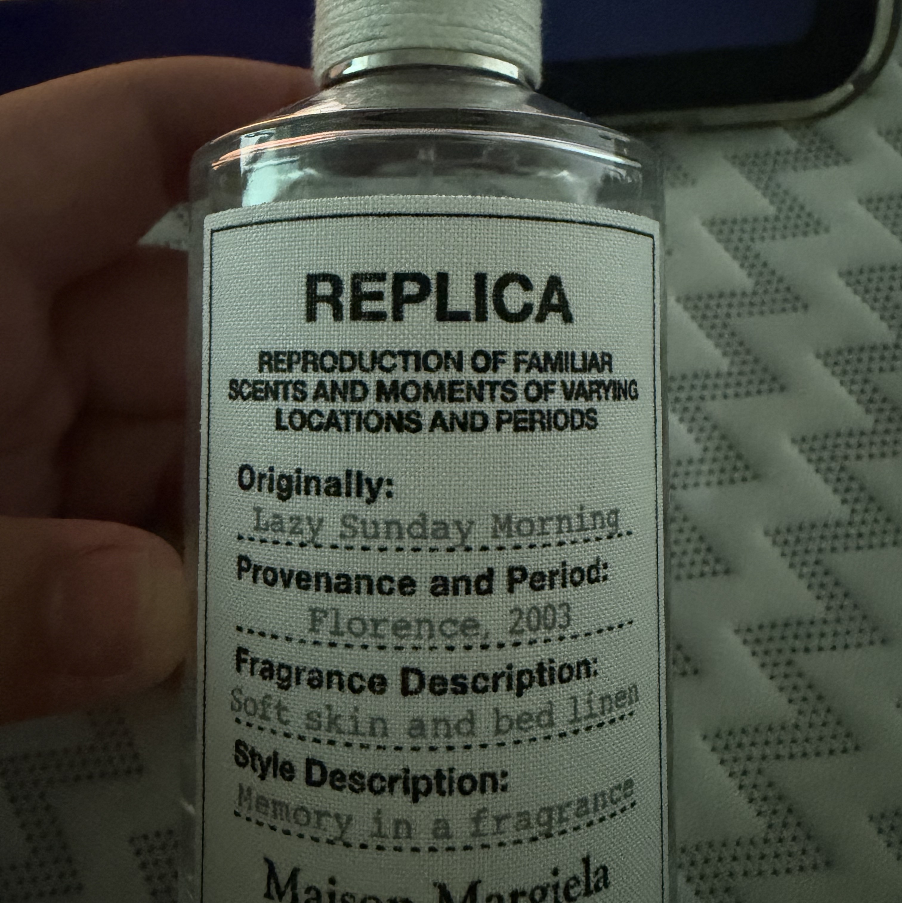 Maison Margiela Replica Lazy Sunday Morning Eau De Toilette 100ml 착용 스타일