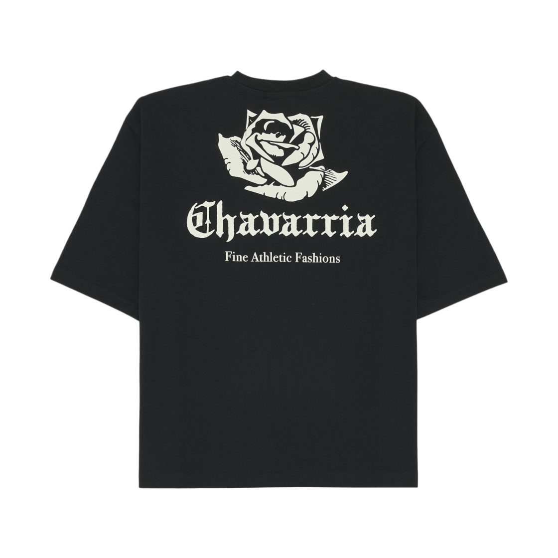 아디다스 x 윌리 차바리아 로고 숏슬리브 티셔츠 블랙 - KR 사이즈(Adidas x Willy Chavarria Logo Short Sleeve T-Shirt Black - KR Sizing) - 2