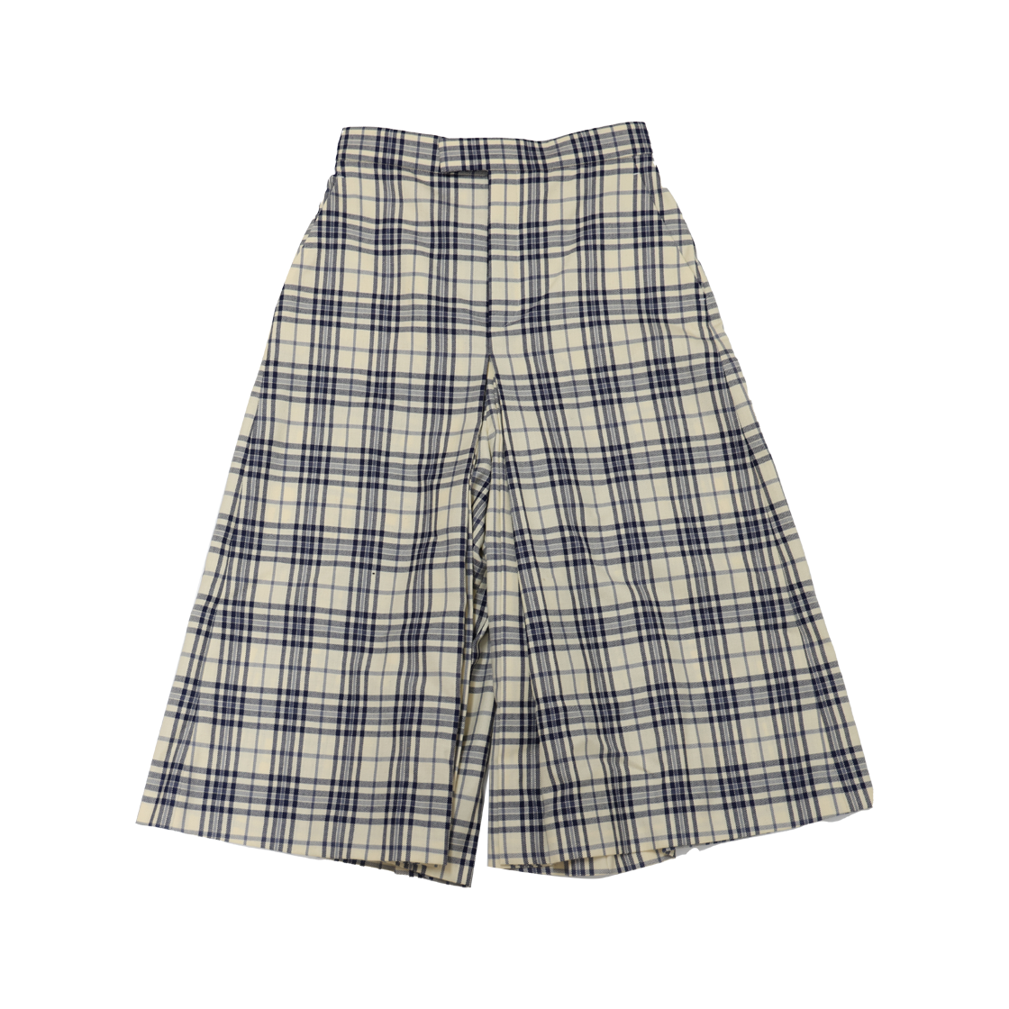 구찌 596967 체크 팬츠 아이보리 블랙(Gucci 596967 Check Pants in Ivory & Black)