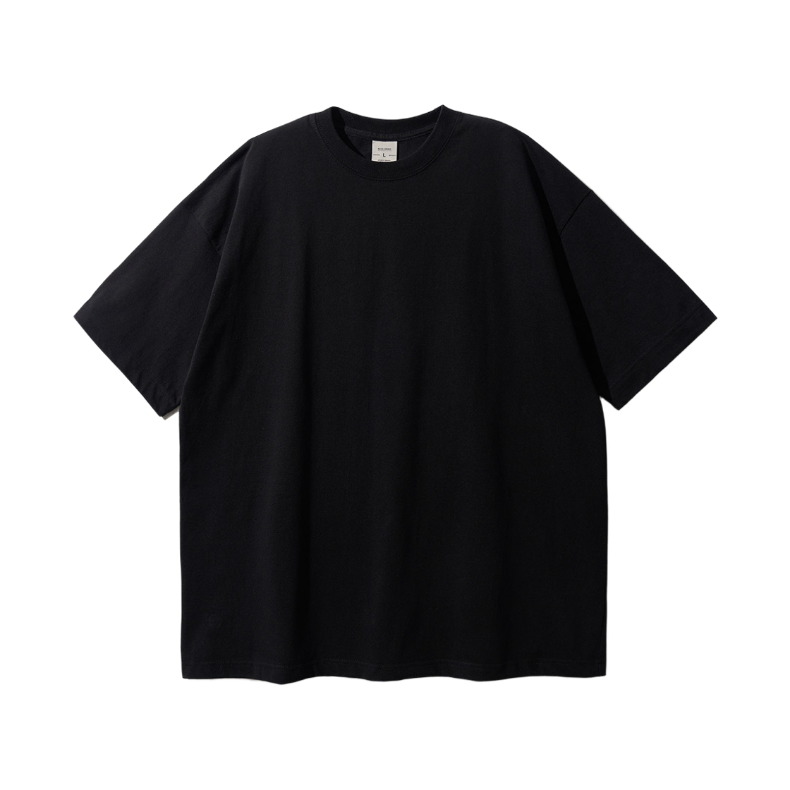 SJST1408_black_29 FP142 Flow crewneck half sleeve t-shirts black SJST1408