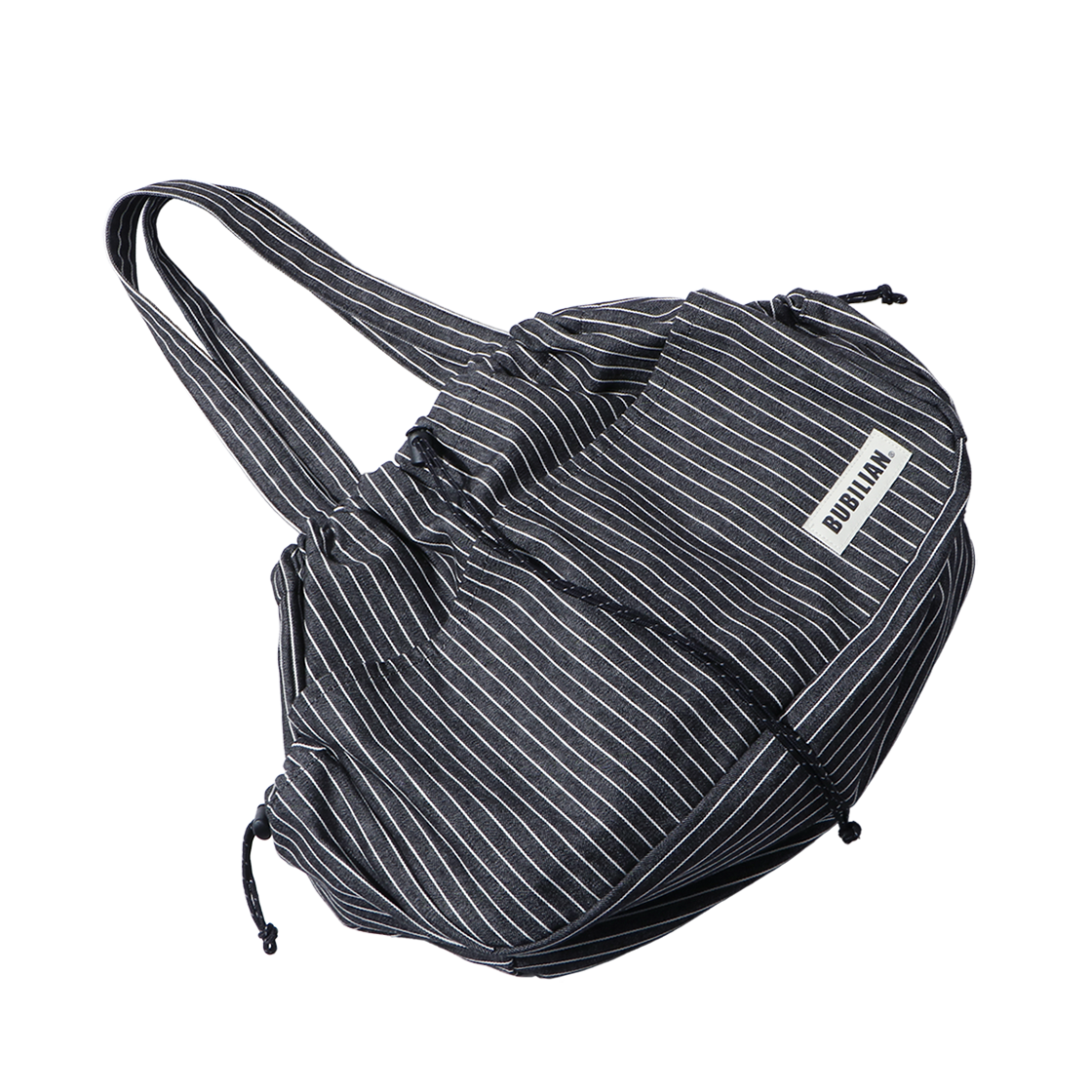 버빌리안 뉴비 숄더백 스트라이프 블랙(Bubilian Newbie Shoulder Bag Stripe black) - 3