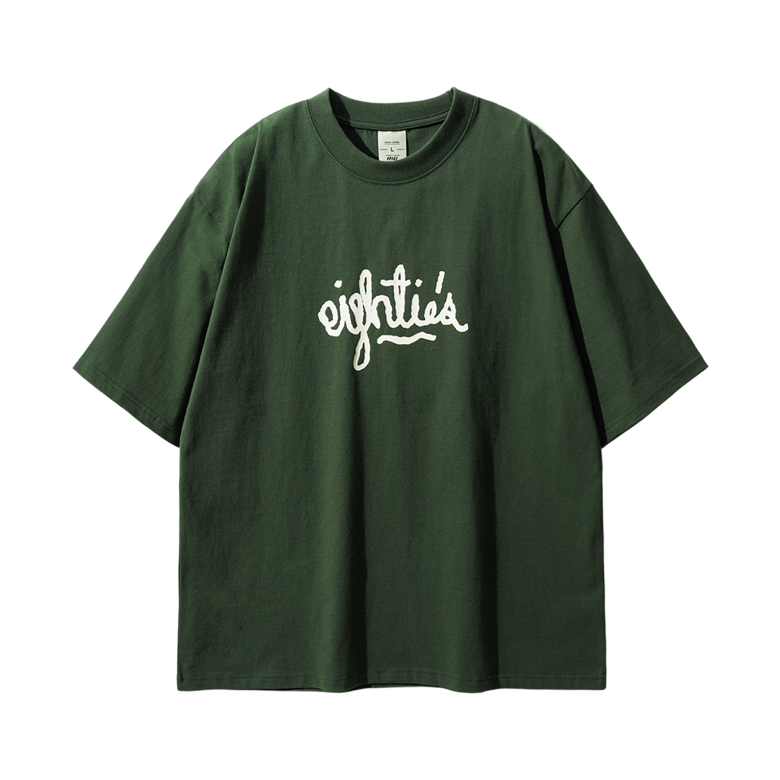 YKST1400_darkgreen_29 FP142 New weave Eighties half sleeve t-shirts darkgreen YKST1400