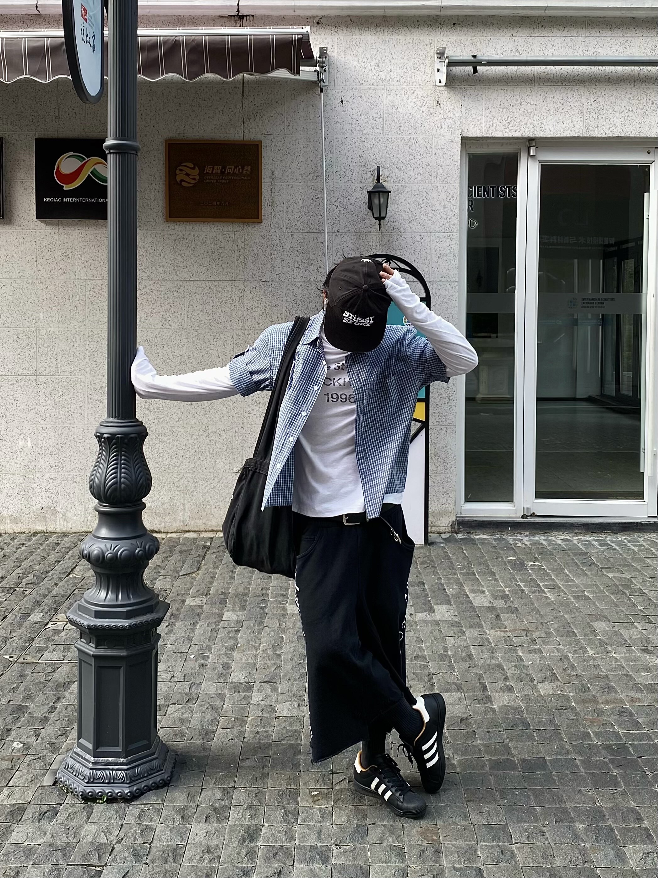STEEPC Monday*Bermuda Pants 착용 스타일 - 3