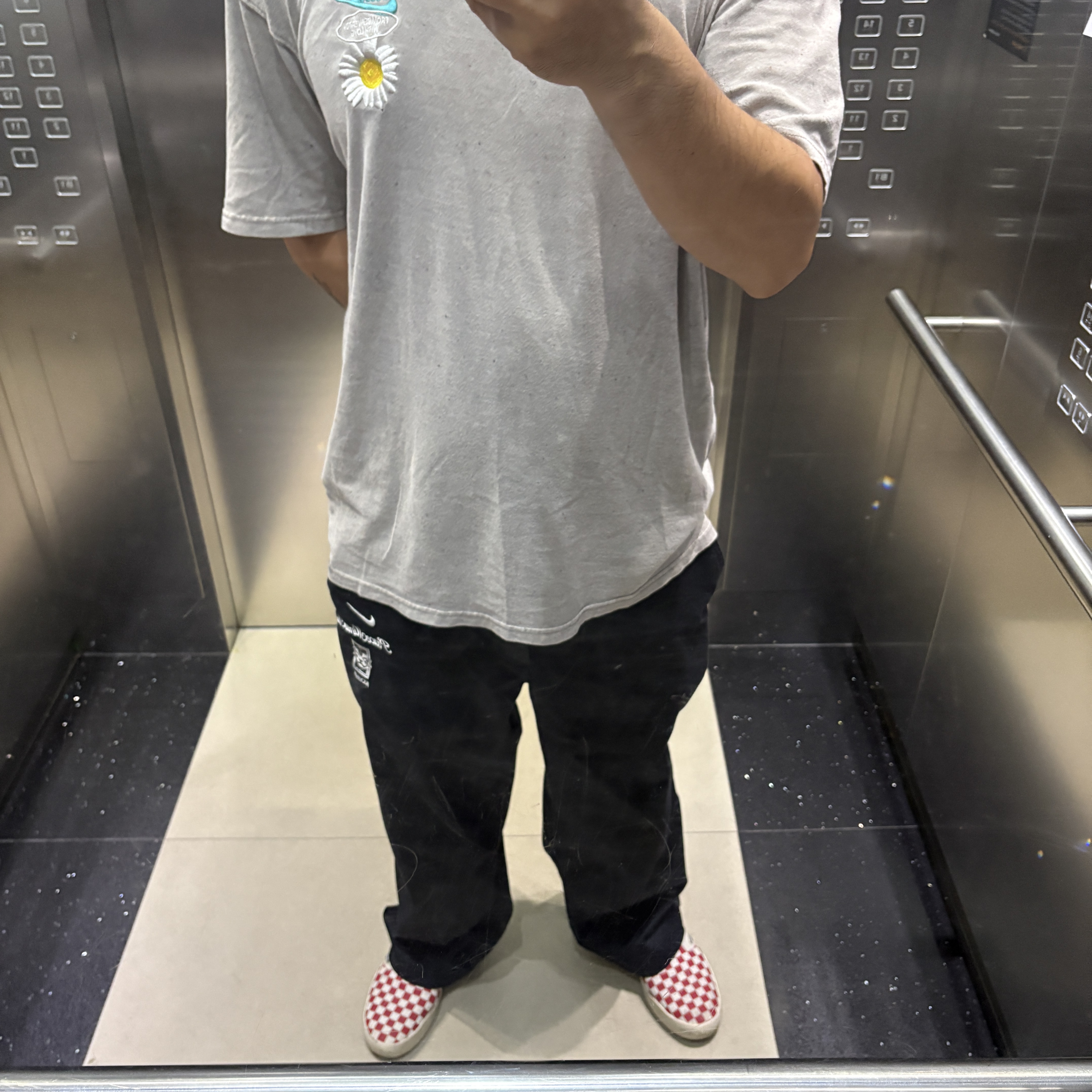 Nike x Peaceminusone Korea Chino Pants Black (IM3222-010) 착용 스타일 - 2