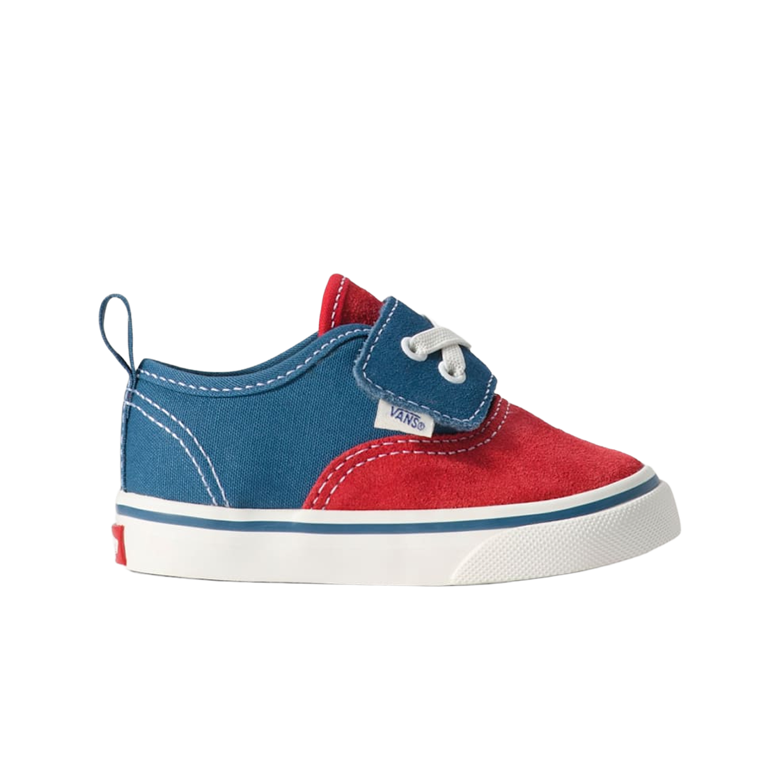 VN000V72IZQ (TD) Vans Authentic Elastic Velcro Primary Blue