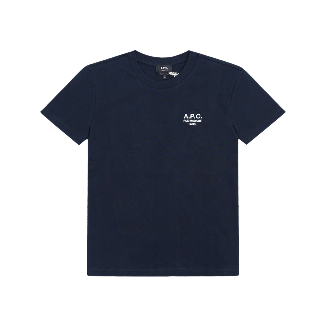 [25% 쿠폰] 아페쎄 스탠다드 르 마담 티셔츠 블루([25% 쿠폰] A.P.C. Standard Rue Madame T-Shirt Blue)