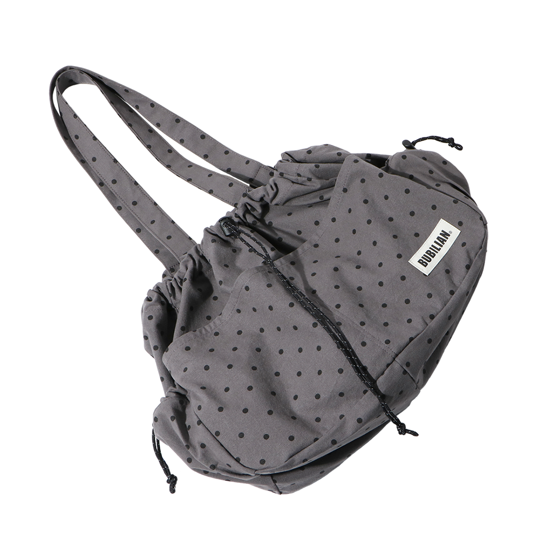 버빌리안 뉴비 숄더백 도트 다크그레이(Bubilian Newbie Shoulder Bag Tote dark gray) - 3