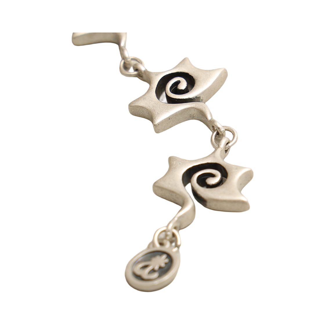 토우토우아카이브 스월 스타 팔찌 실버(TOWTOW.ARCHIVE Swirl Star Bracelet Silver) - 3