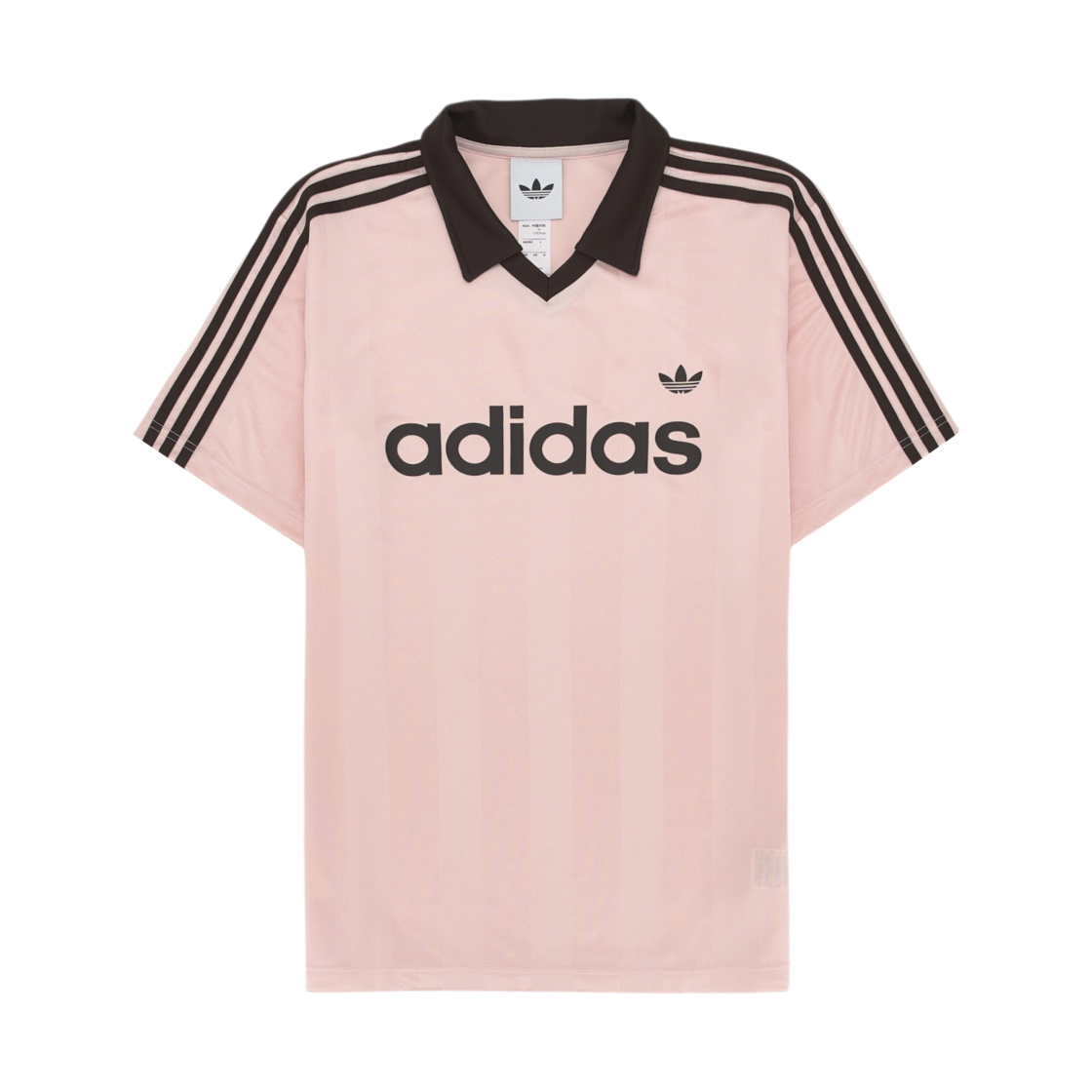KE3580 Adidas Archive Collar Engineered Jersey Sandy Pink - KR Sizing