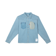 Satisfy x Levi's Re‑Possessed Climb Shirt Aged Blue
