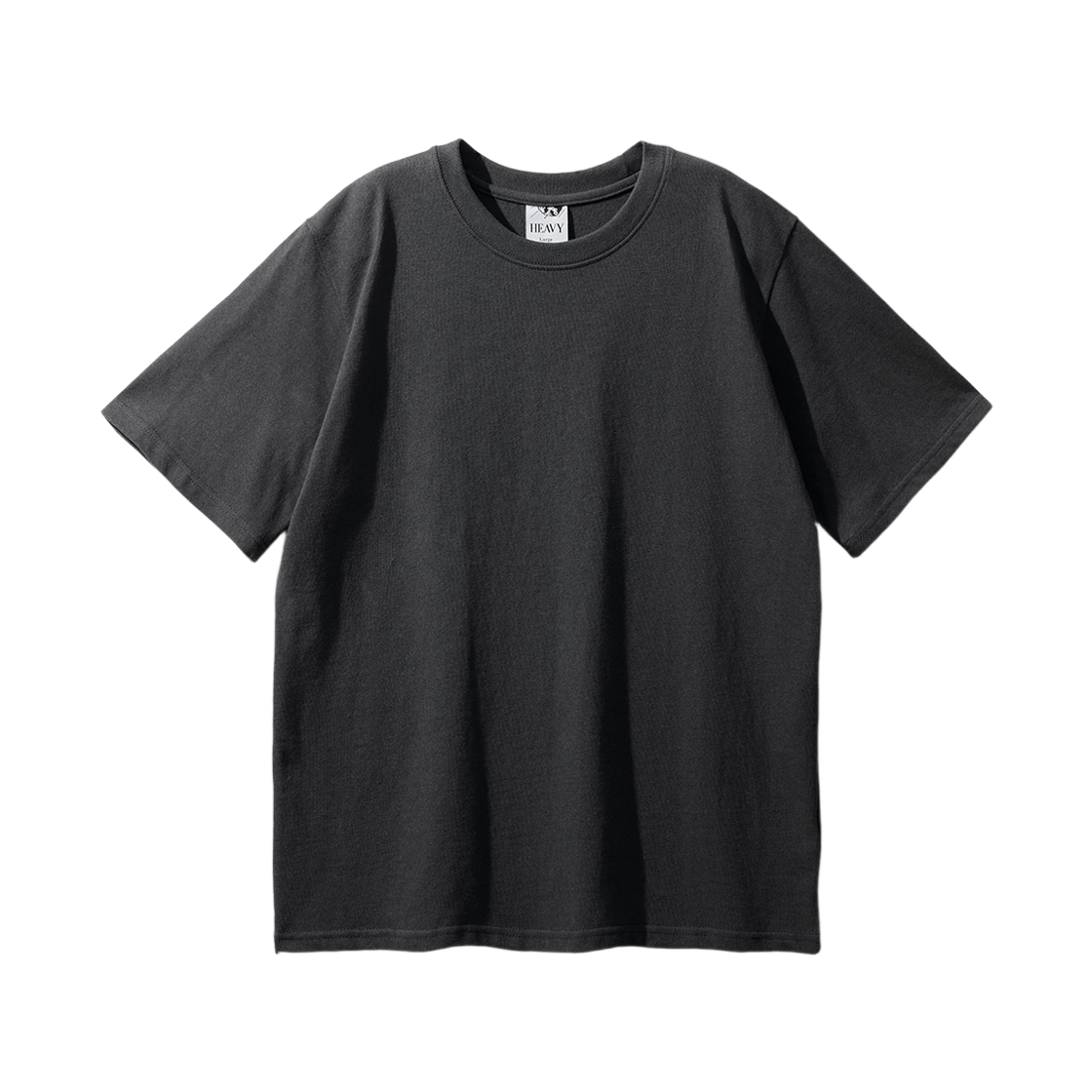 OGST1909_darkgrey_29 FP142 Original heavy meteor two ply half sleeve t-shirts darkgrey OGST1909