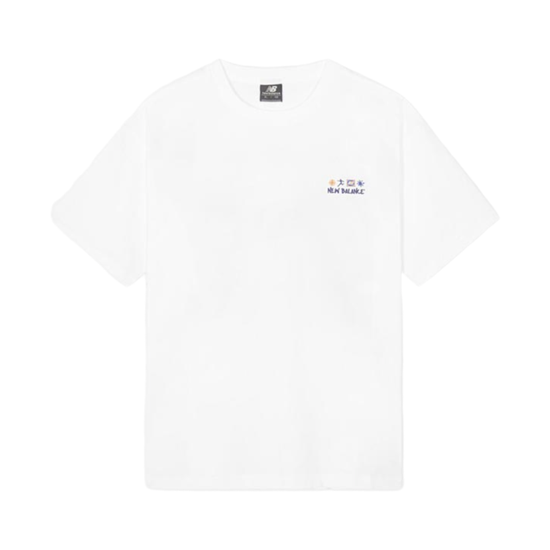 뉴발란스 써니 레이니 일러스트 숏슬리브 티셔츠 화이트(New Balance Sunny Rainy Illust Short Sleeve T-Shirt White) - 2