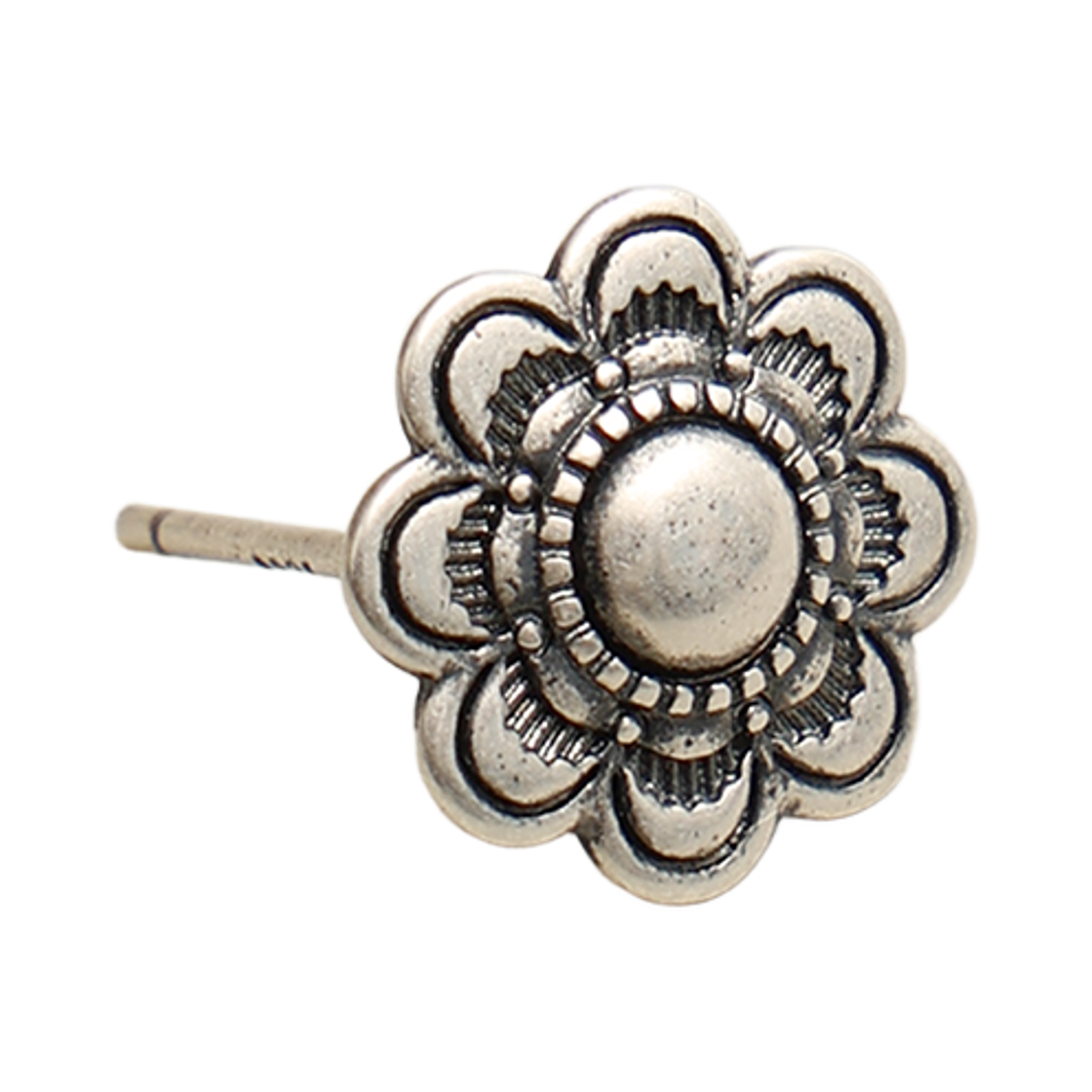 토우토우아카이브 콘초 귀걸이 실버 버니시(TOWTOW.ARCHIVE Concho Earrings-Silver Burnish) - 2