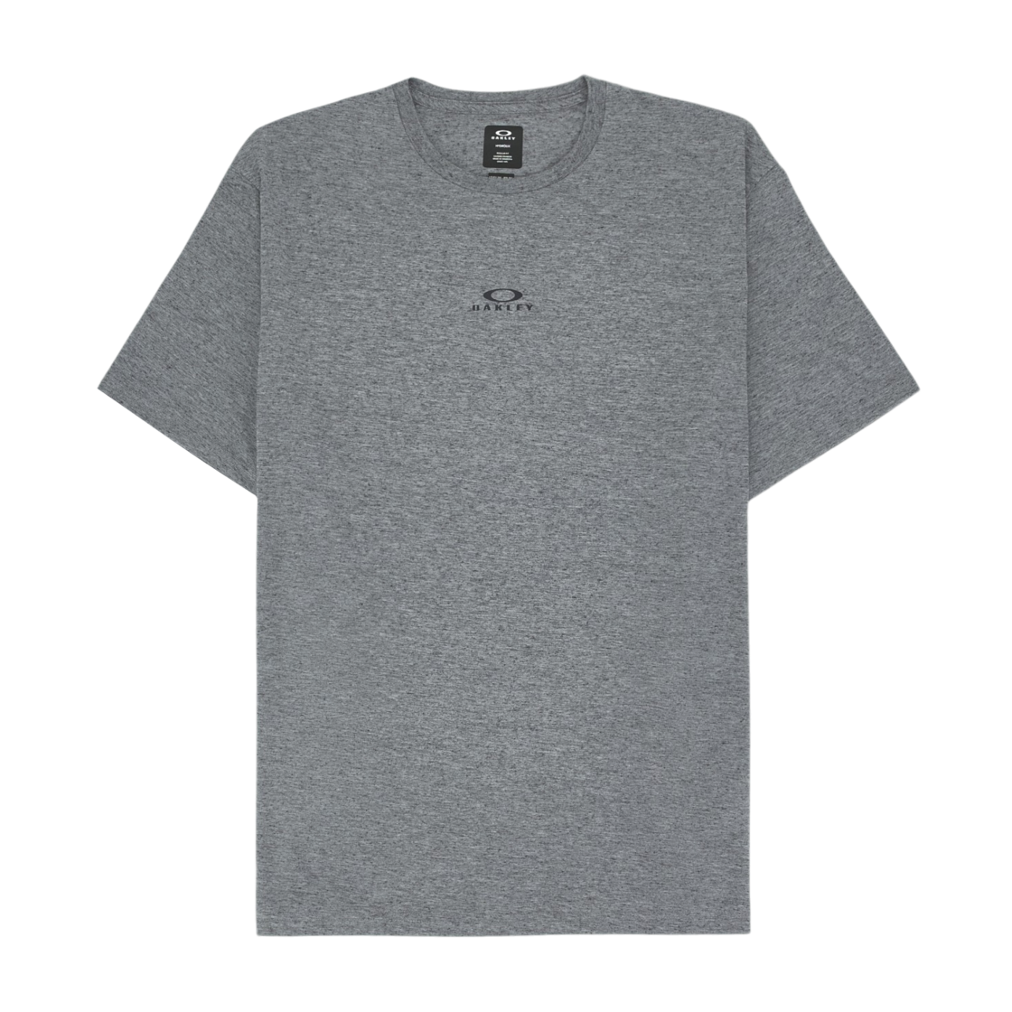 457131-24G Oakley Bark SS T-Shirt Athletic Heather Gray