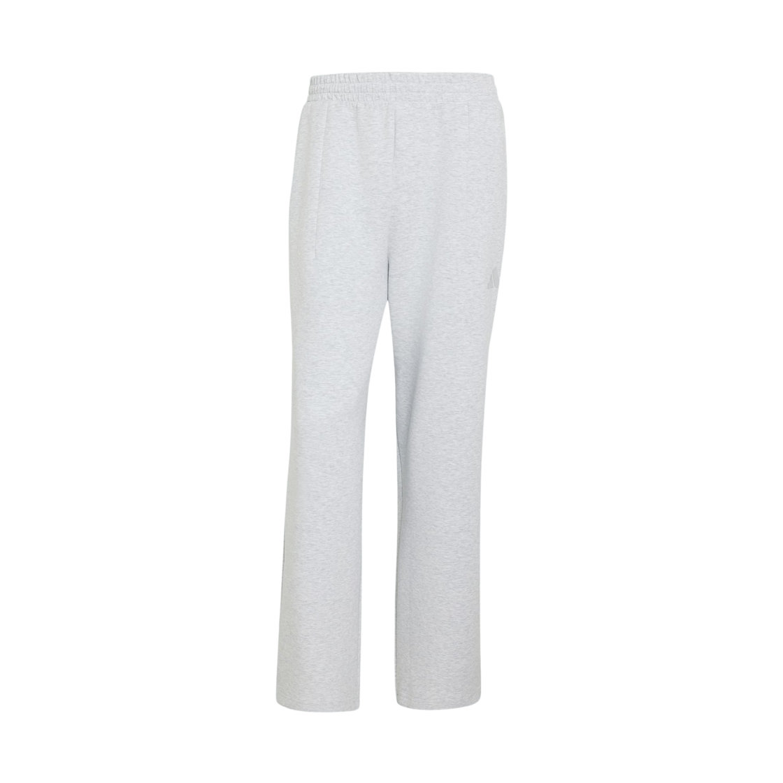 KS0333 Adidas Soft Lux Straight Leg Pants Light Grey Heather - KR Sizing