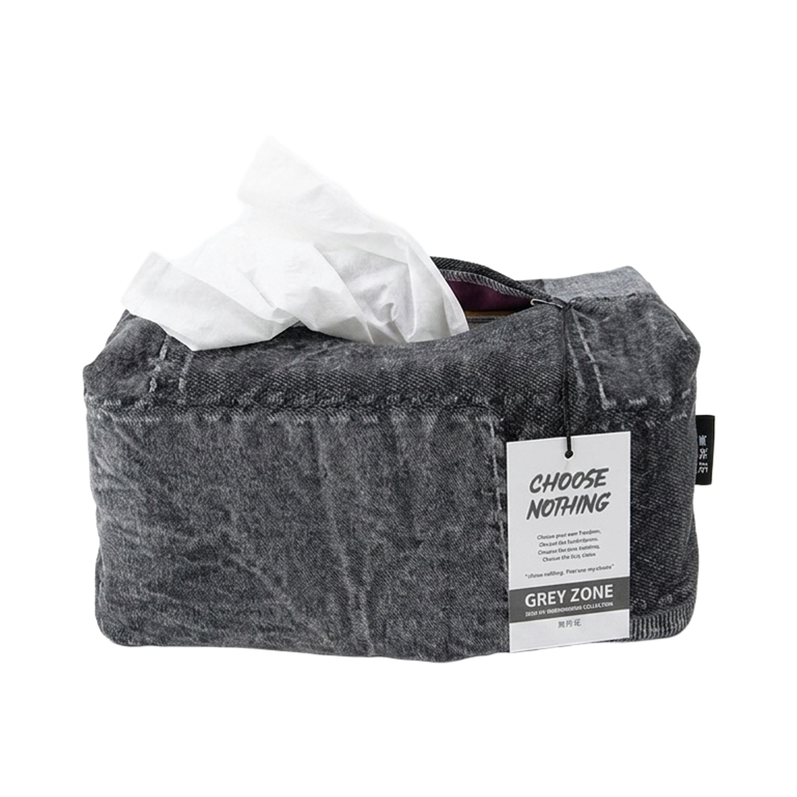 RAW-DUST 데님 티슈커버 RAW-DUST Denim Tissue Cover